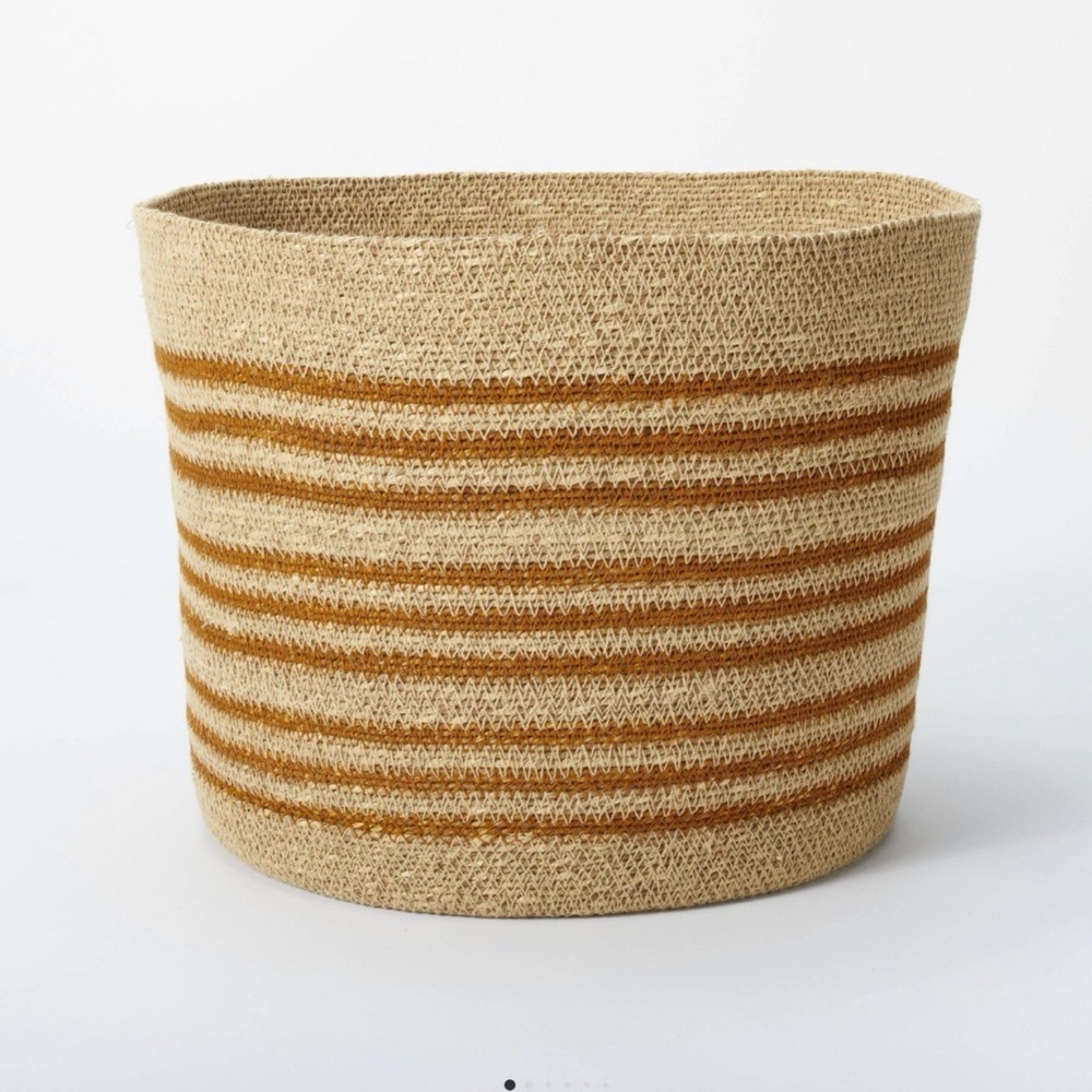NWT Small Soft Striped Basket - Threshold - designed with Studio McGee
